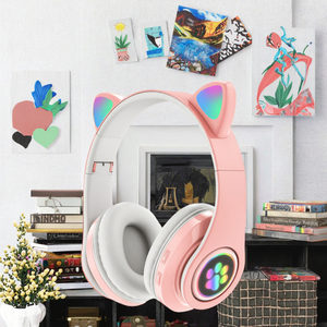 BT หูฟังไร้สาย5.3 B39หูฟัง RGB หูฟังสตูดิโอ P9 <span class=keywords><strong>Air</strong></span> <span class=keywords><strong>Max</strong></span> จัดส่ง P47ย้อนยุค - Product Image 3