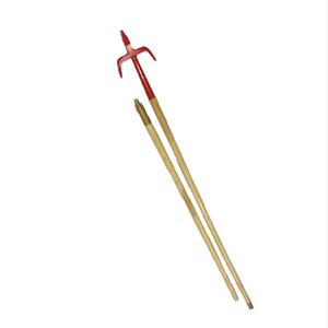 Crochet de sauvetage ou crochet de sauvetage pour <span class=keywords><strong>hélicoptère</strong></span> Angguang 4,2 mètres avec poignée en bois, crochet de sauvetage pour lutte contre les incendies, crochet de sauvetage - Product Image 1