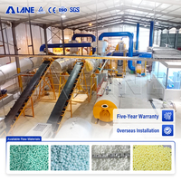 LANE Nouvelle usine clé en main d'engrais NPK 15-15-15, ligne de production de granulation, fournisseur de machines automatiques, usine chinoise