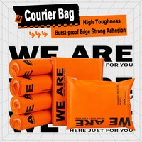 Sacs d'expédition en vrac, enveloppes de courrier en plastique opaque en rouleau pour l'expédition de détail et l'emballage de vêtements en usine