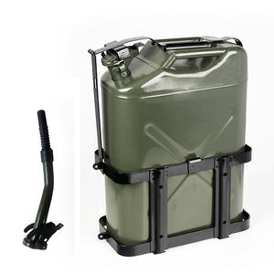 <span class=keywords><strong>Bidon</strong></span> de carburant en métal 10/20 litres métal Jerry Gerry Can acier carburant diesel <span class=keywords><strong>essence</strong></span> conteneur eau huile transporteur - Product Image 5