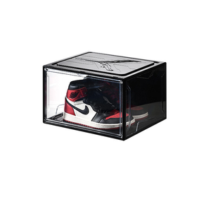 acrylic shoe storage box sneaker cases acrylic shoes boxes