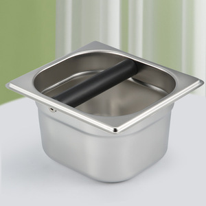 Kafei Shi – récipient pour marc de café en acier inoxydable, 10cm, 15cm, avec poignée, pour machines à café, plateau pour déchets - Product Image 4