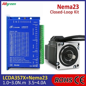 Kit de Contrôleur de Moteur Pas à Pas DC20V~50V 3.5/4.0A 1000PPR 1/2/3N.m, Kit de Pilotes de Moteur Pas à Pas DC Nema23 à Boucle Fermée Triphasé - Product Image 4