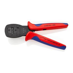 KNIPEX 97 54 24 Pince à sertir pour micro fiches à sertir parallèle avec poignées multi-composants brunies 190 mm - Product Image 2