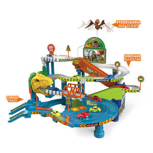 EPT Hot Dinosaur World, Pista de Carreras de Dinosaurios, Juguete de Coche, Tren, Set para Niños, Cool Wheels, Pistas de Encaje, Juguetes para Niños - Product Image 4