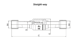SANHUA Van Chốt Ra Vào Bằng Đồng Điều Hòa Không Khí Thân Cây Làm Lạnh HVAC Van Kiểm Tra - Product Image 5