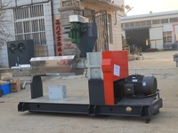 Nouvelle extrudeuse à double vis pour le recyclage des déchets plastiques, granulateur de recyclage, contrôle PLC, moteur haute puissance pour PP PE PVC PET ABS