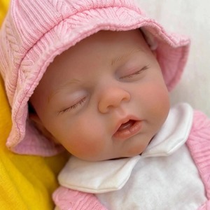 Mini poupée bébé en silicone de 30 cm, corps entier, jouets en silicone solide, poupées bébé en silicone souple 100% silicone, poupées reborn pour filles - Product Image 5