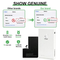 Baterai Asli Bersertifikasi CE FCC 800 Cycle 100% Kesehatan Diagnostik untuk iPhone 15 15plus 15 Pro Max Tanpa Pop-up