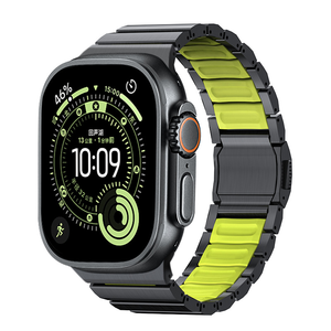 Bracelets de montre magnétiques ajustables en <span class=keywords><strong>titane</strong></span> dynamique Win-Win pour <span class=keywords><strong>Apple</strong></span> <span class=keywords><strong>Watch</strong></span> Ultra 1 49mm, montres intelligentes pour professionnels - Product Image 3