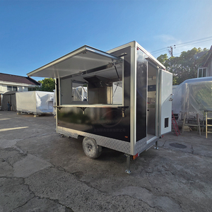 Carrello per Caffè e Succhi all'Aperto, Carretto per Hot Dog, Rimorchio per Pizza e BBQ, Produttore di Cucine Mobili, Camion Gelateria, Food Truck <span class=keywords><strong>Medallo</strong></span> - Product Image 4