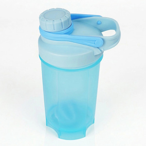 Botella Mezcladora de Proteínas Portátil con Logotipo Personalizado, Bajo MOQ, Libre de BPA, Botella de Agua de Plástico para Gimnasio, Fitness, Regalo para Gimnasio - Product Image 4
