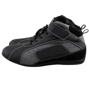 Botas de Carreras de Cuero Todoterreno para Motocicleta, Unisex, de Alta Calidad, Zapatos Deportivos de Karting, Zapatos Personalizados para Pilotos de Automovilismo - Product Image 4