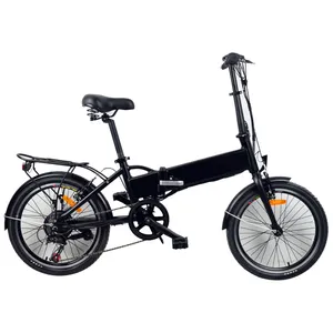 Katlanabilir elektrikli bisiklet, elektrikli bisiklet ve elektrikli bisiklet 20 inç Motor çin çerçeve güç pil