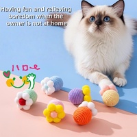 Accessoires pour animaux Produits pour chats Grossiste Cloche Interactif Mouvement Balle pour chat Jouet à mâcher