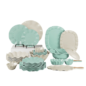 Ensemble de table en mélamine multicolore-<span class=keywords><strong>Vaisselle</strong></span> en mélamine de couleurs assorties avec assiettes en mélamine colorées, accepte les commandes de gros et OEM - Product Image 3