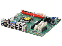 Carte mère industrielle de bureau Micro ATX Linkleaps B85, processeur Intel Core I7/i5/i3 de 4e génération, DDR3 double banque, SSD MSATA, 2 GbE LAN, 6 ports