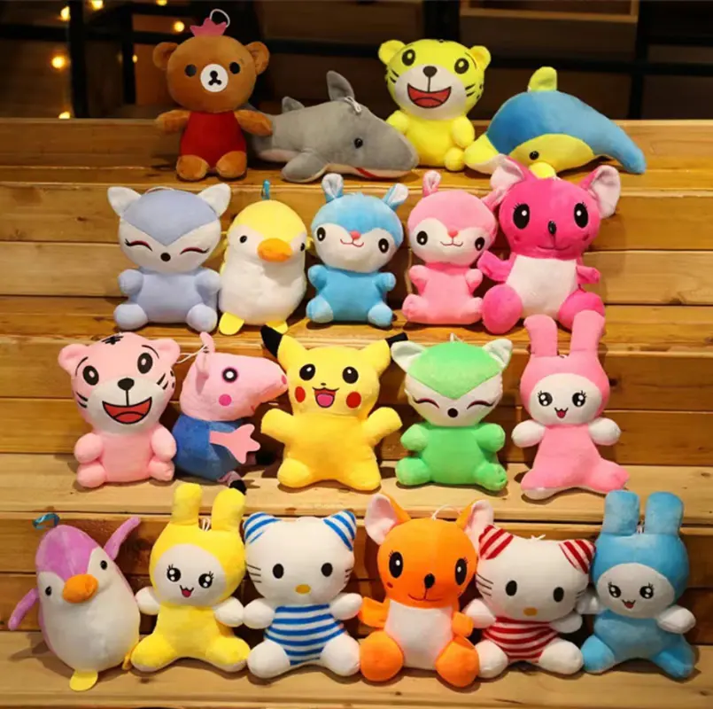 Factory Sale Crane Machine Mini Plush Toy Vending Machine Doll Plush Toys for Crane Machines