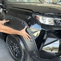 Kit de conversion de carrosserie de pick-up ABS avec grandes extensions d'ailes et boulons décoratifs pour Hilux Travo 2026