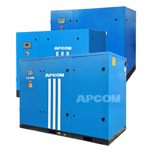90 kW 120 HP Rotary Screw Air Compressor Stationary Industrial Compressor 8 <b>Bar</b> Air <b>Cooled</b> AC Power - Product Image 5