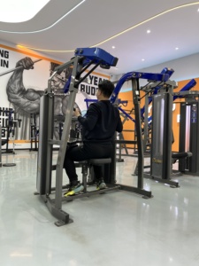 Macchina per Allenamento in Acciaio ad Alta Tensione di Grado Commerciale, con Pila di Pesi Regolabile e Traiettoria di Movimento Ultra-Fluida per la Schiena - Product Image 4