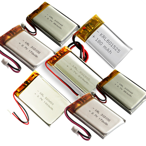 Batería Lipo Optimizada de 3.7V 600mAh 602540, Marca KRL, Certificación CE, <span class=keywords><strong>para</strong></span> Cerradura Inteligente, Monitor de Salud Personal, Larga Duración en Espera, Confiable - Product Image 1