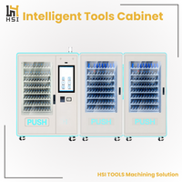 Armoire à outils intelligente automatique à 64 compartiments avec stockage d'écran pour une utilisation en usine