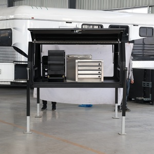 Heavy-Duty 4WD Modular Organizer Aluminum Ute Canopy System Aerospace-Grade Lockable Waterproof Dustproof 2000L 2-Compartment - Product Image 5