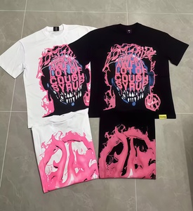 Camisetas de Alta Calidad para Hombre, Estilo Y2K, 100% Algodón, con Estampado 'THAT'S AWFUL LOT of COUGH SYRUP' - Product Image 2