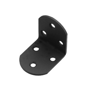 Support d'angle en acier au carbone à 90 degrés en forme de L, connecteur de support d'étagère, quincaillerie de montage robuste et durable - Product Image 1
