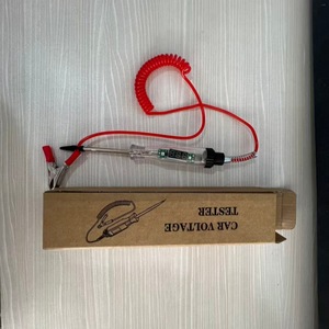เครื่องทดสอบแบตเตอรี่ดิจิตอล 12V 24V ไฟทดสอบไฟฟ้ารถยนต์พร้อมจอแสดงผล LED สำหรับการตรวจจับและซ่อมแซมแบตเตอรี่รถยนต์ - Product Image 2