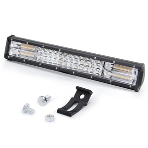 Barra de luz led de inundación impermeable, barra de luz de trabajo de 100000 lúmenes, color ámbar y blanco dual - Product Image 3
