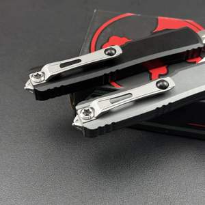 Micro Tech para Ultratech Gen III, cuchillo de camping plegable portátil, cuchillo de bolsillo con hoja de acero inoxidable, mango de aluminio - Product Image 4