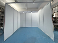 Stand modulaire en aluminium 10x10 pieds, installation sans outil, pour exposants et entrepreneurs, Dubaï, Émirats arabes unis