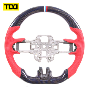 พวงมาลัยคาร์บอนไฟเบอร์ TDD สำหรับ Ford Mustang GT GT 5.0 S550 GT500 Shelby ปี 2019+ - Product Image 5