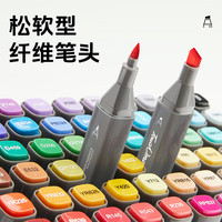 80 Colors T5 Soft Brush Alcohol Markers Sketch Pen Dual Tip Shading Fashion Design Comic Art Realistic Portrait Illustration