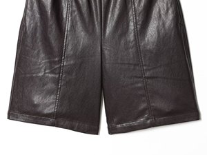 PB&ZA Nuovi Arrivi Primavera 2026: <span class=keywords><strong>Shorts</strong></span> Casual da Donna a Vita Alta in <span class=keywords><strong>Ecopelle</strong></span> Elasticizzata - Product Image 6
