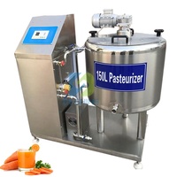 100l 200l 300l 500l Pomme Jus de fruit Réservoir inclinable Crème glacée molle Lait Chaudière Pasteurisateur Machine à lait Pasteurisation