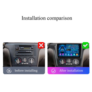 Autoradio Android per Mitsubishi Airtrek <span class=keywords><strong>Outlander</strong></span> 2001-2005 LHD, Lettore Multimediale con GPS, Carplay, 4G, WiFi, Bluetooth, DSP - Product Image 2