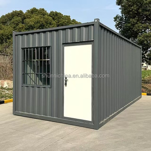 Xách tay 20ft cửa hàng cà phê cửa hàng Cấu trúc thép prefab nhà nhỏ nhà di động godown lưu trữ sóng Hội Đồng Quản trị <span class=keywords><strong>container</strong></span> nhà - Product Image 4
