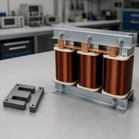 Lamelles d'acier au silicium assemblées en noyaux EI empilés OEM pour enroulement direct de transformateur