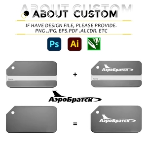 Étiquettes de bagages promotionnelles en métal, logo <span class=keywords><strong>personnalisé</strong></span>, impression laser, étiquettes de voyage en aluminium pour <span class=keywords><strong>avion</strong></span> avec anneau métallique - Product Image 3
