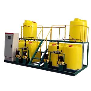 ปั๊ม PLC ควบคุมอัตโนมัติรุ่นใหม่สำหรับระบบเตรียมและจ่ายสารเคมีโพลีเมอร์ผงสำหรับบำบัดน้ำเสีย อัตราการไหล 5 ลบ.ม./ชม. - Product Image 4