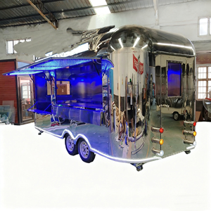 Remorque alimentaire mobile de 13 pieds en acier inoxydable et aluminium de haute qualité, sur mesure, pour la vente de bonbons - Product Image 4