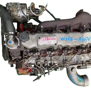 Moteur W06E d'occasion diesel complet d'origine pour matériau en acier durable Hino - Product Image 1