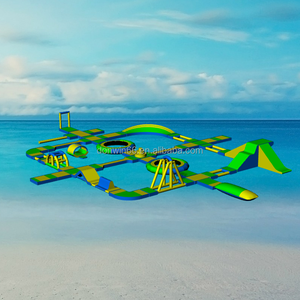 Parque Acuático Inflable Gigante Comercial para Playa, Parque Acuático Inflable Personalizado, Juguetes Flotantes, Instalaciones de Entretenimiento, Piscina para Adultos, PVC - Product Image 4