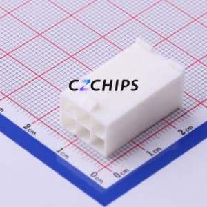 1586017-6 Housing (Wire-to-Board / Wire-to-Wire) P=4.2mm Connector 2x3P 4.2mm 2 3 - Product Image 2