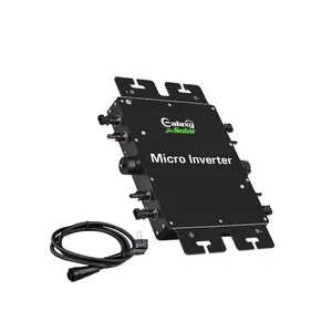 Galaxy Wholesale Waterproof Solar Grid Tie Micro Inverter App Monitor Monitoring Solar Converter Pure Sine Waving Microinvert