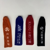 Housse de protection pour poignée de fenêtre en velours avec logo personnalisé, manchon anti-poussière pour poignée de porte en aluminium